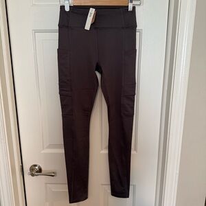 NWT - PINK Victoria's Secret Charcoal Leggings